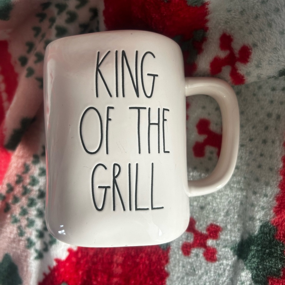 Rae Dunn White King of the Grill Mug